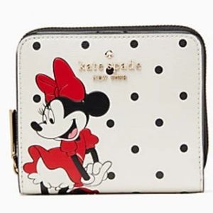 Kate Spade Minnie Mouse Zip Around Wallet